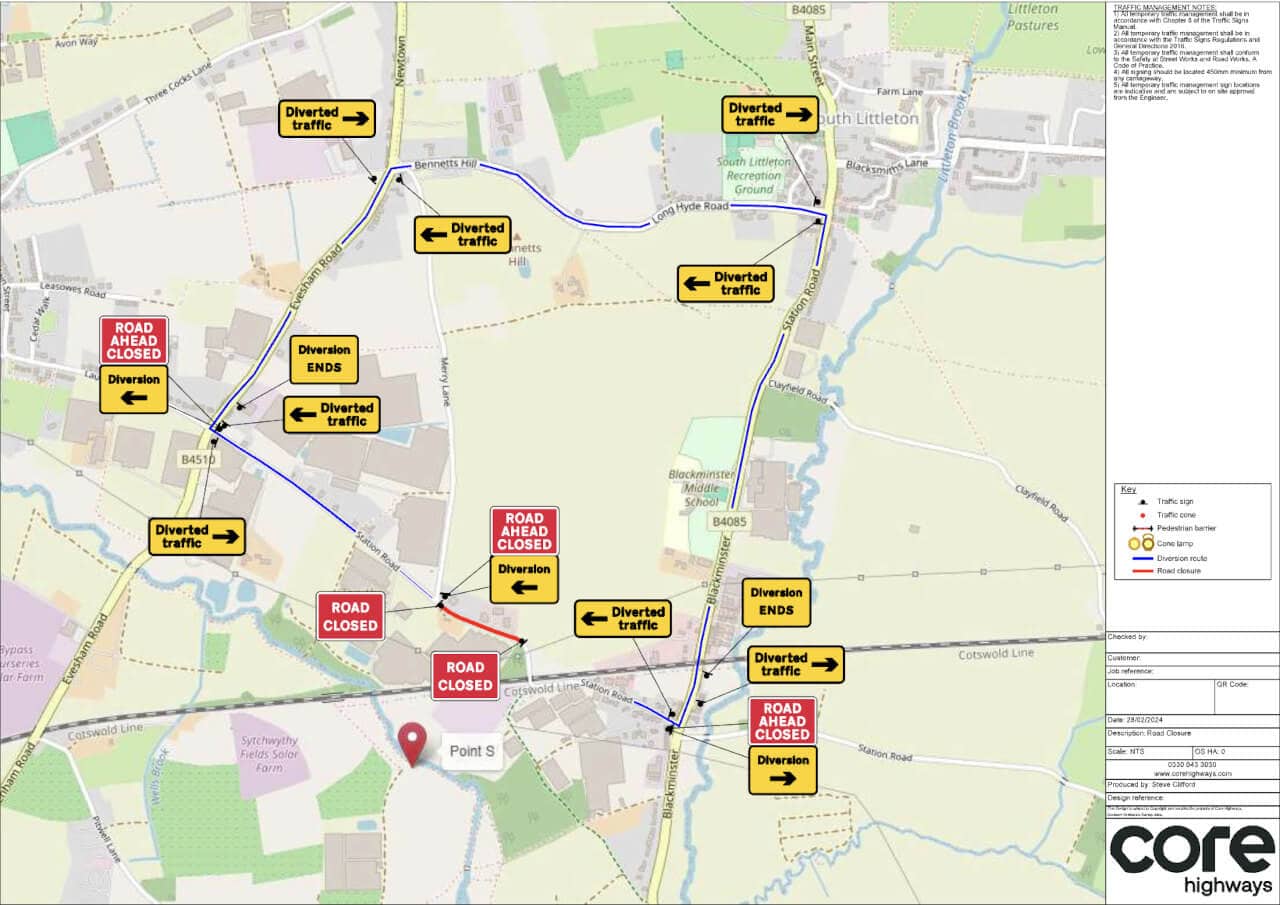 C2047 Station Road Traffic Management Plan