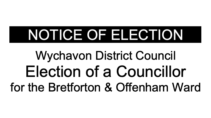 Wychavon District Council Election Notice